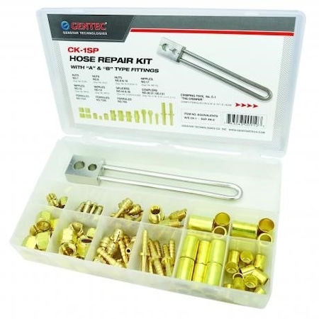 Gentec HOSE REPAIR KITS, Hose Repair Kit, in. Ain. & in. Bin. Fittings w/ C-1 CK-1SP